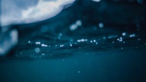Eau géothermale Image libre de droit